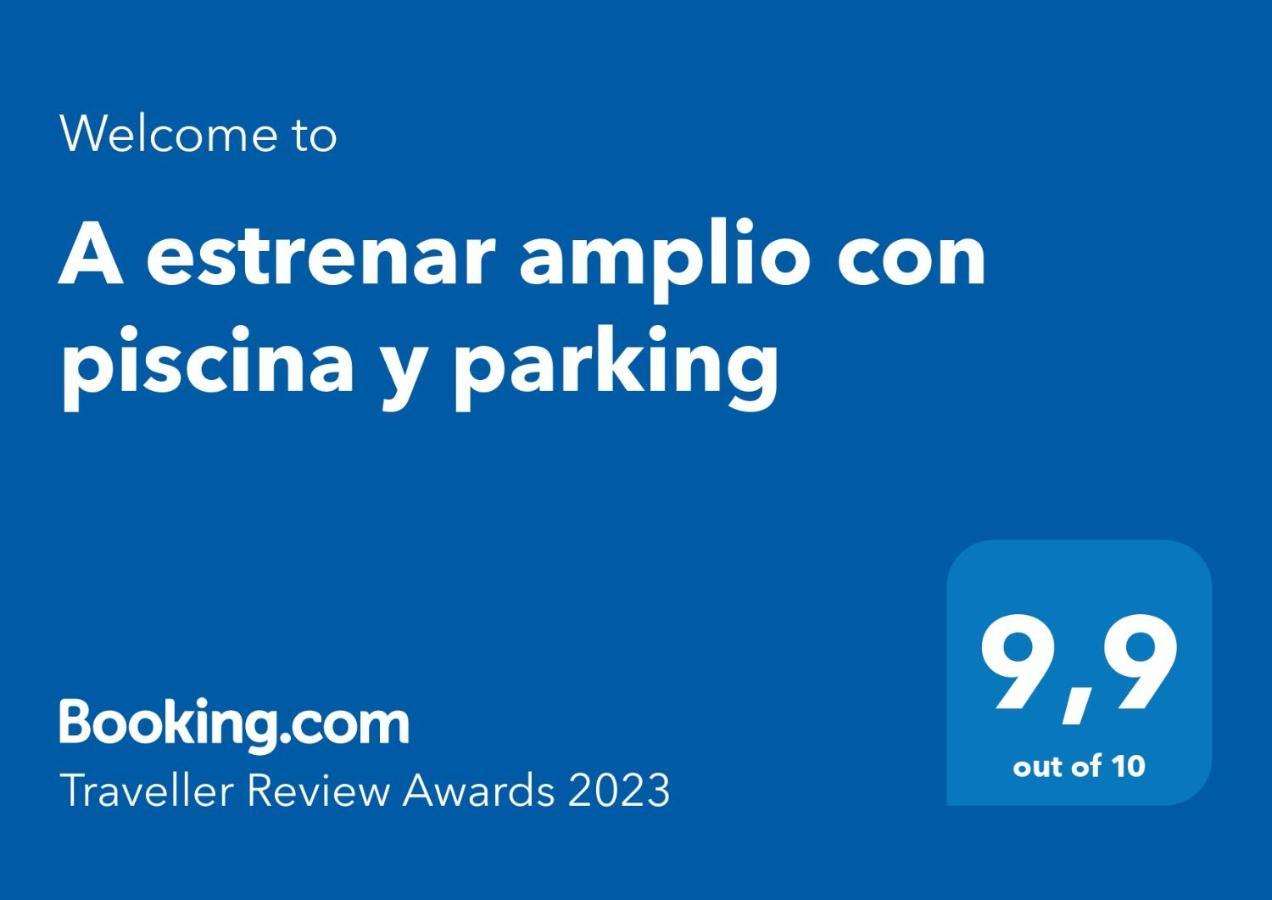 Apartament A Estrenar Amplio Con Piscina Y Parking Getxo Zewnętrze zdjęcie